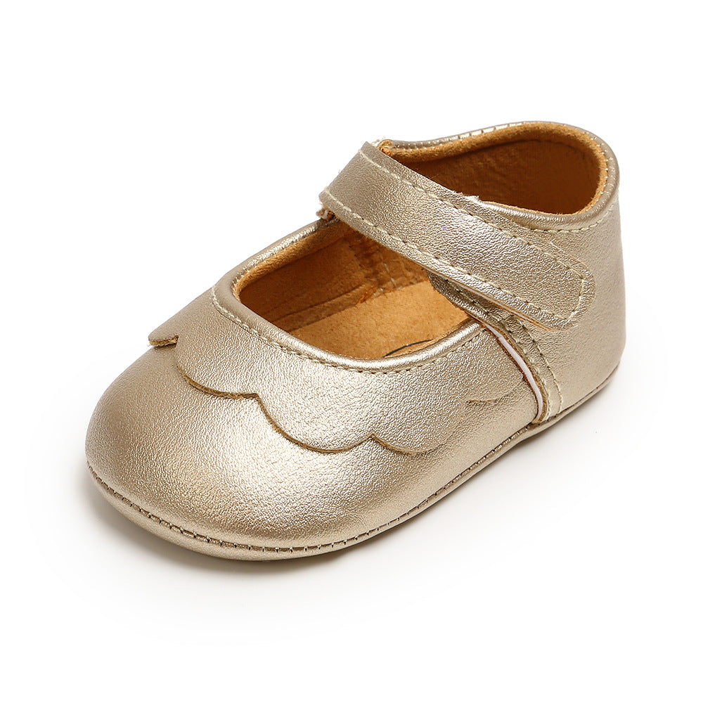 Einfarbige Lauflernschuhe für Baby-Mädchen