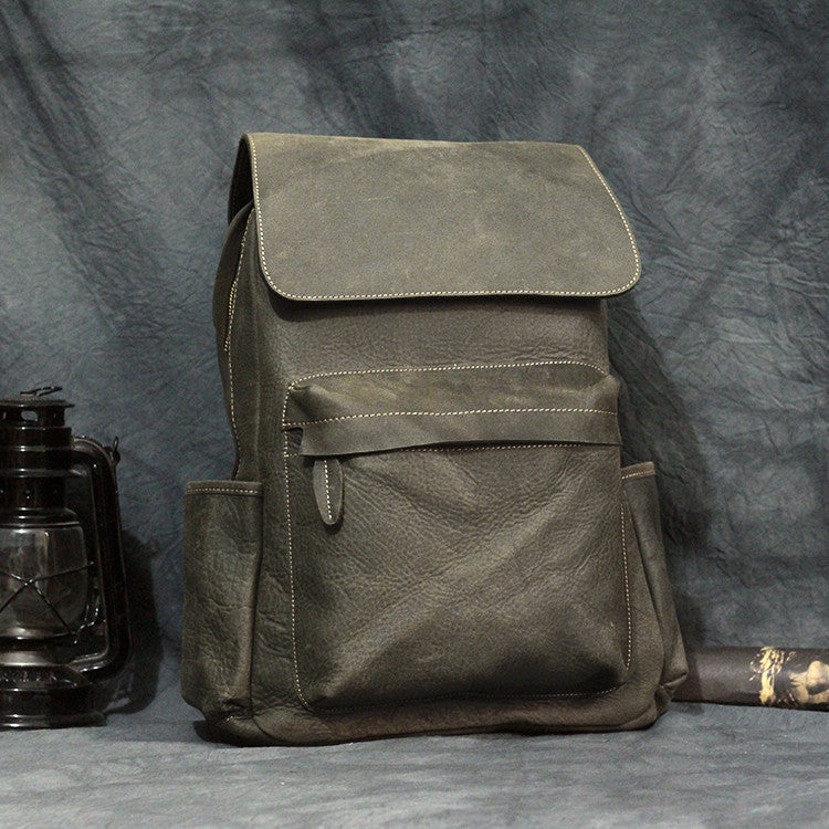 Lederrucksack «Crazy Horse» im Retro-Stil – Bild 11 | LuxeStyle