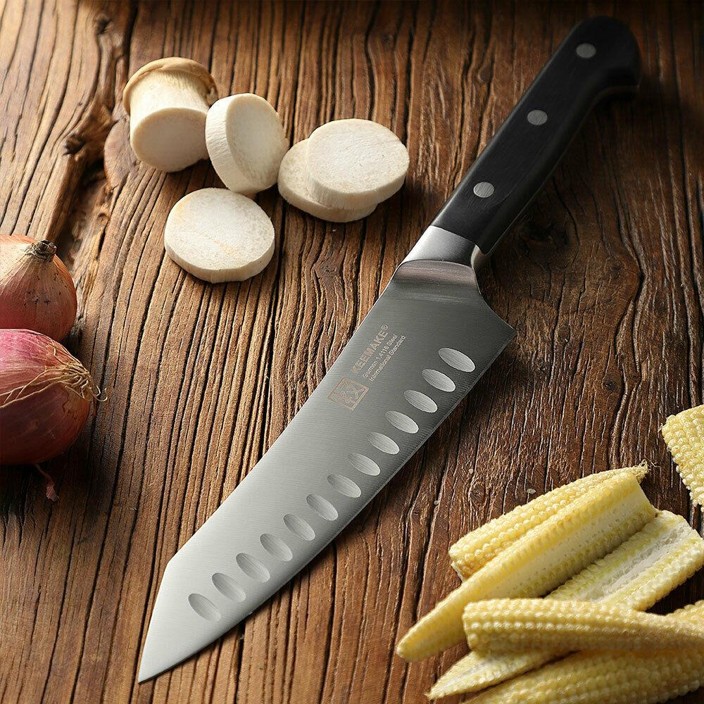 Kochmesser & Küchenschere Set, 2-teilig