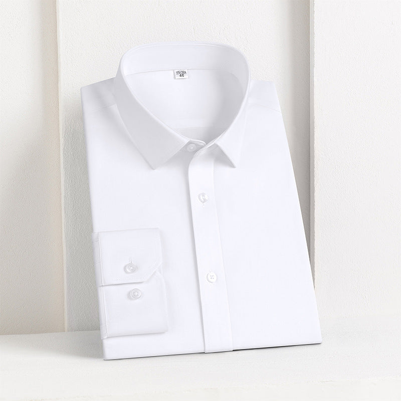 Businesshemd Slim Fit, bügelfrei, reine Baumwolle – Bild 7 | LuxeStyle