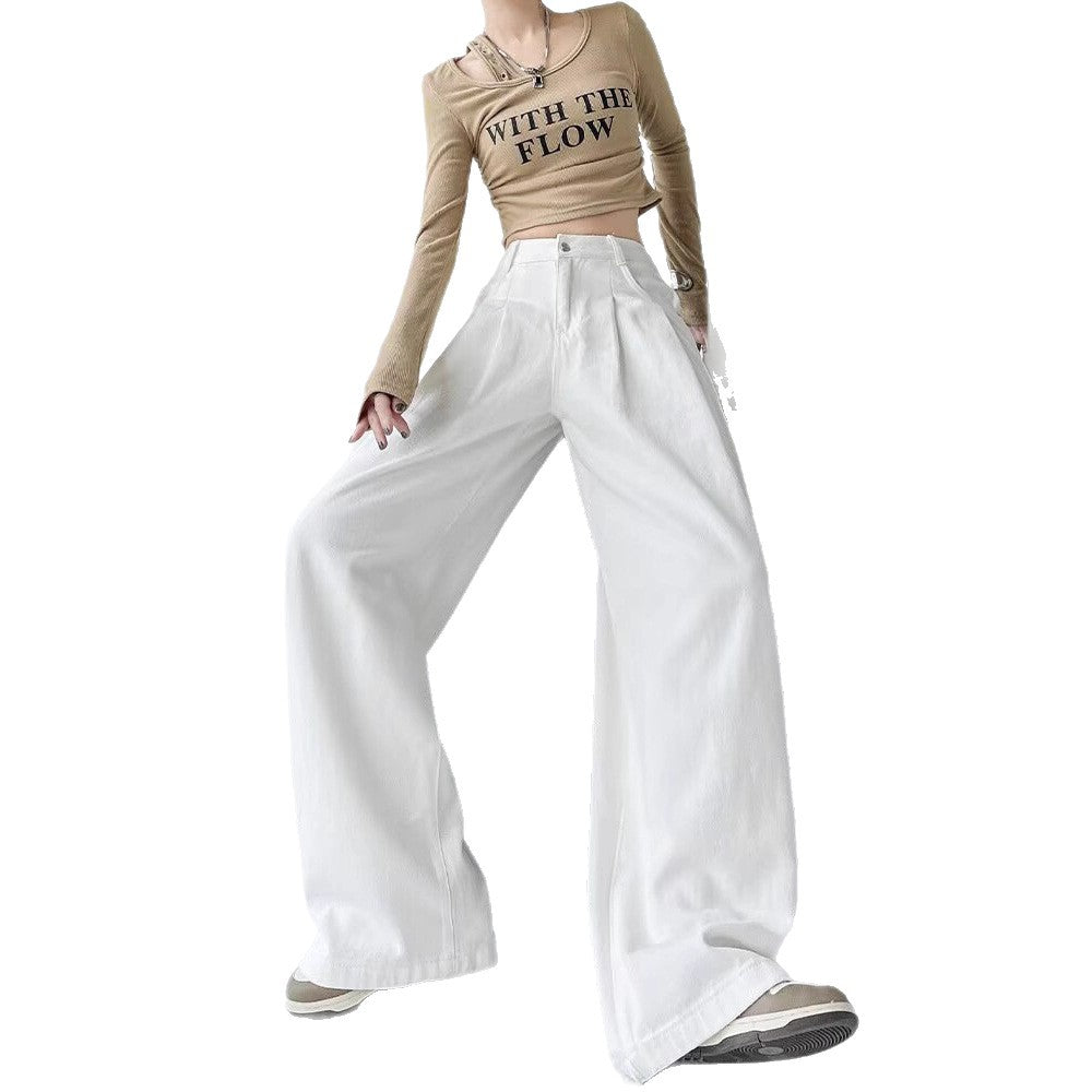 Weisse weite Hosen