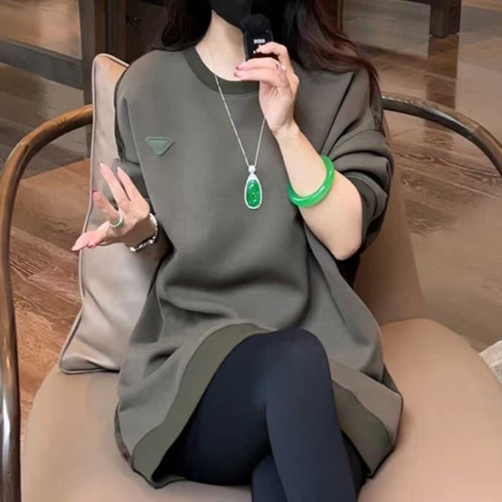 Vielseitiges Damen Sweatshirt mit Rundhals