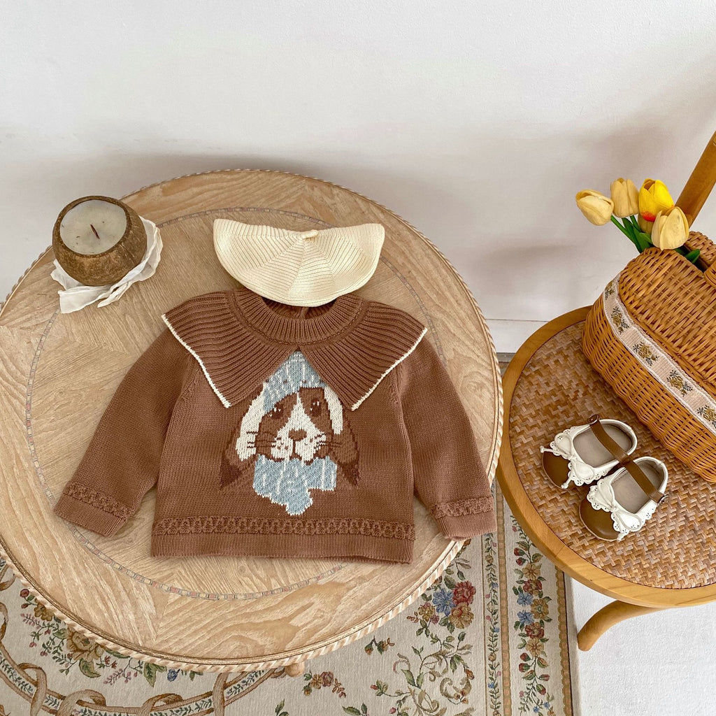 Jacquard Strickoberteil für Babys – Bild 4 | LuxeStyle