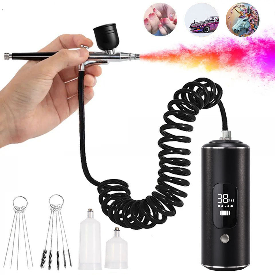 Elektrische Sprühpistole Air Compressor Kit