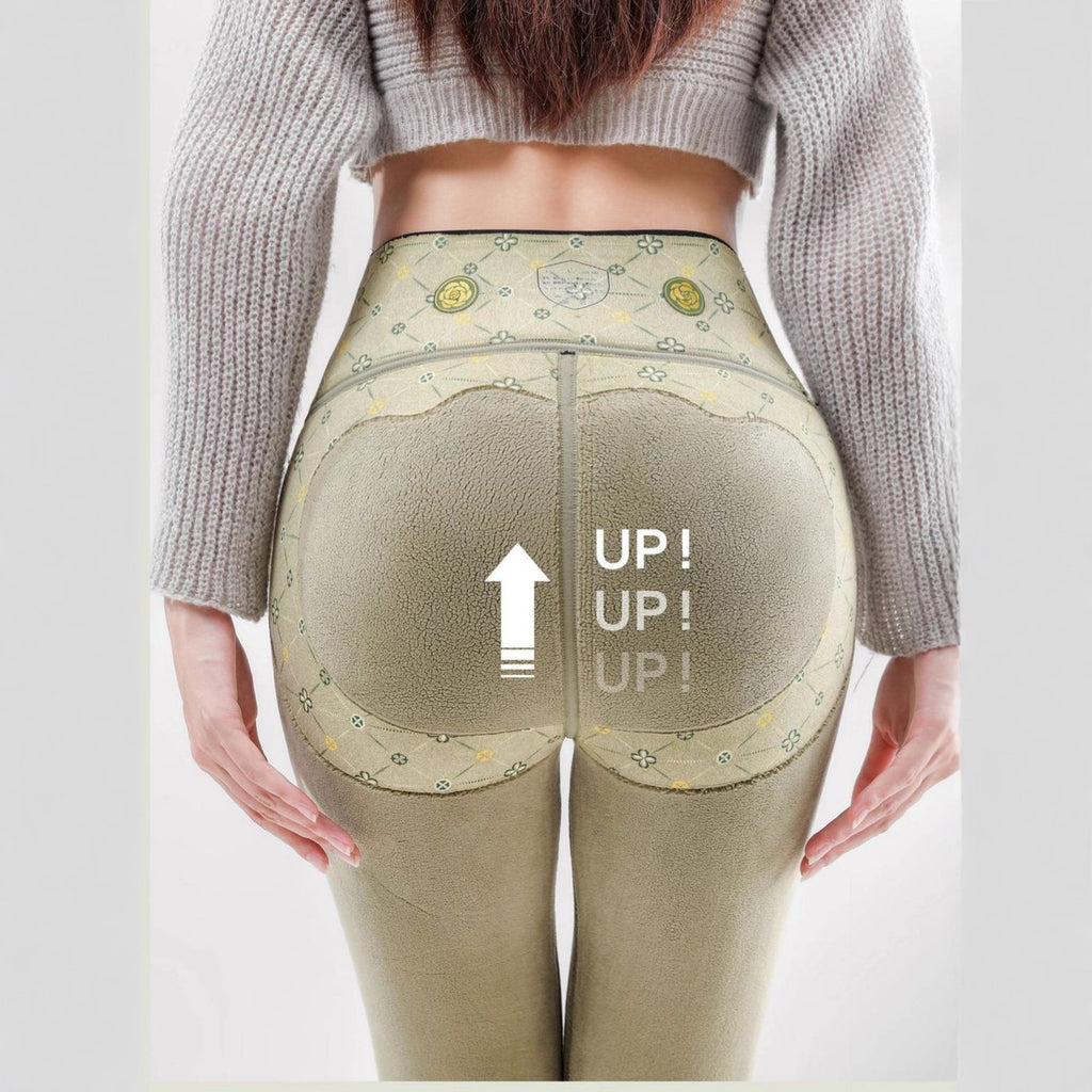 Dick gefütterte Yoga-Leggings