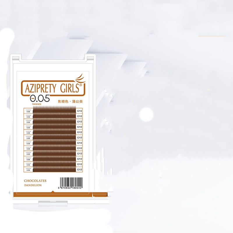 Falsche Wimpern "Deep Coffee"