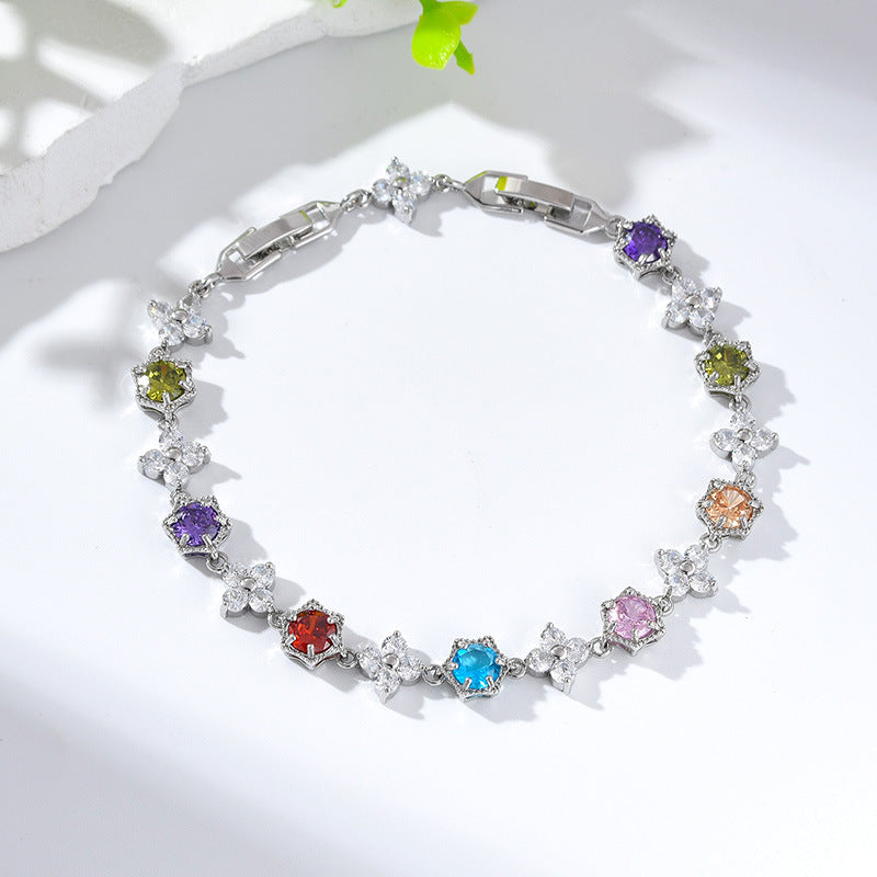 Geometrisches Schneeflocken-Armband – Bild 15 | LuxeStyle