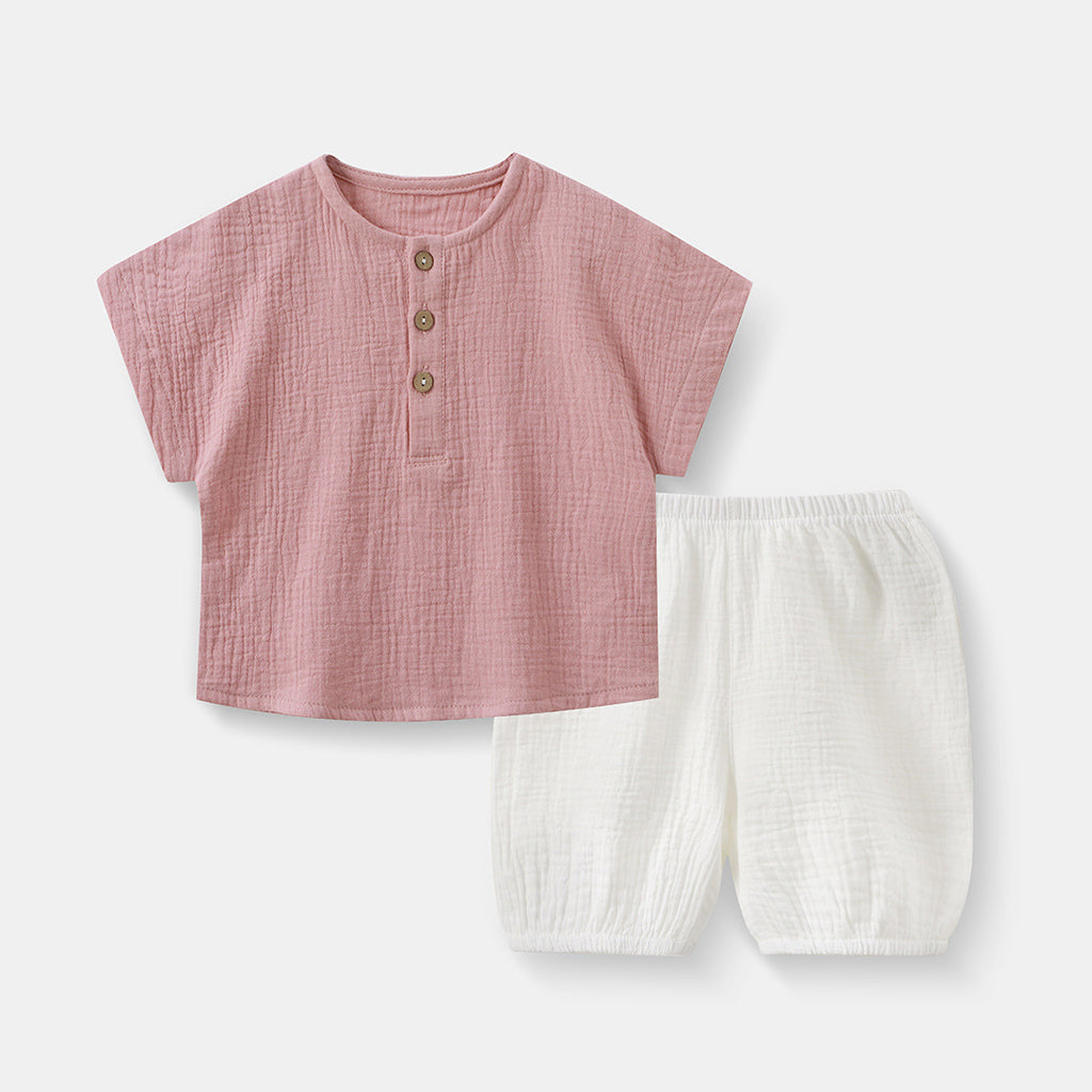 Baby-Set aus Baumwolle: Pullover & Shorts – Bild 6 | LuxeStyle
