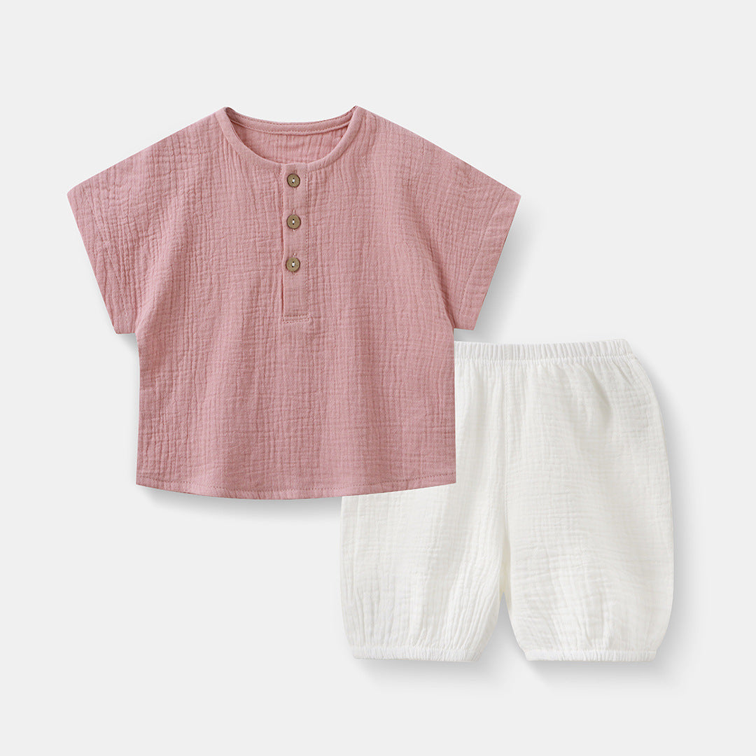 Baby-Set aus Baumwolle: Pullover & Shorts – Bild 6 | LuxeStyle