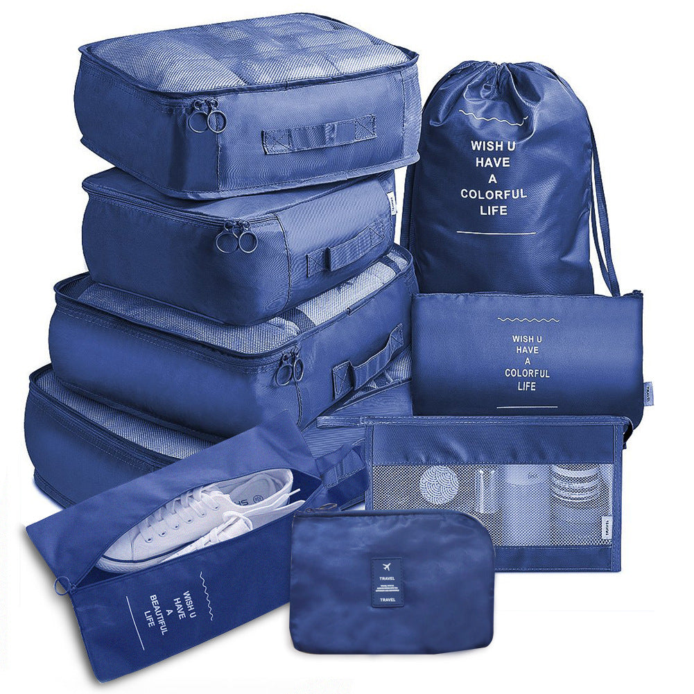 9-teiliges Twill Reise-Organizer-Set – Bild 10 | LuxeStyle