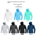 Kapuzenjacke Slim-Fit mit UV-Schutz