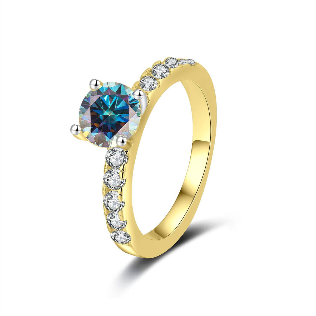 Moissanit Ring aus 925er Sterling Silber – Bild 9 | LuxeStyle