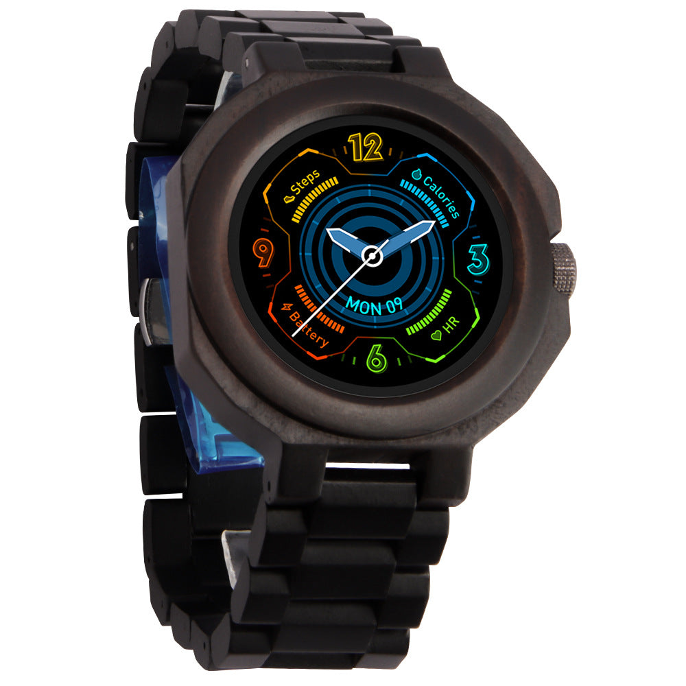 Multifunktionale Smartwatch Sandelholz – Bild 8 | LuxeStyle