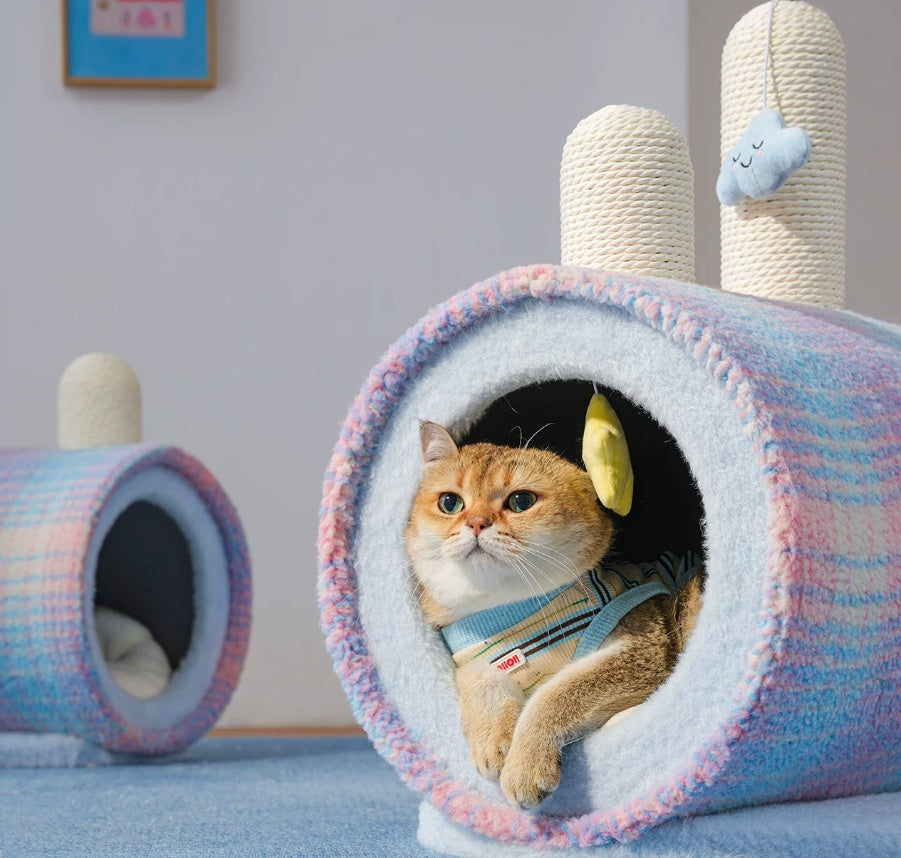 Sternenhimmel Katzenbett – Geborgenheit für jede Jahreszeit