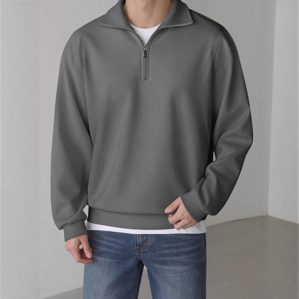 Herren-Relax-Schulterfreier Langarm-Jacke