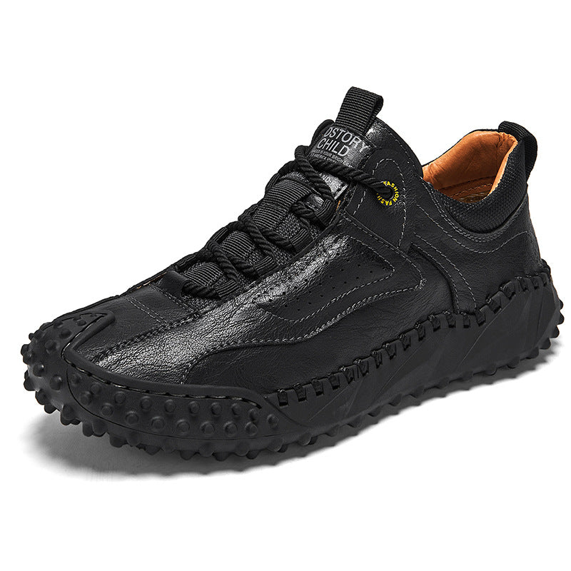 Herren Schnürschuhe aus Lederimitat – Bild 5 | LuxeStyle