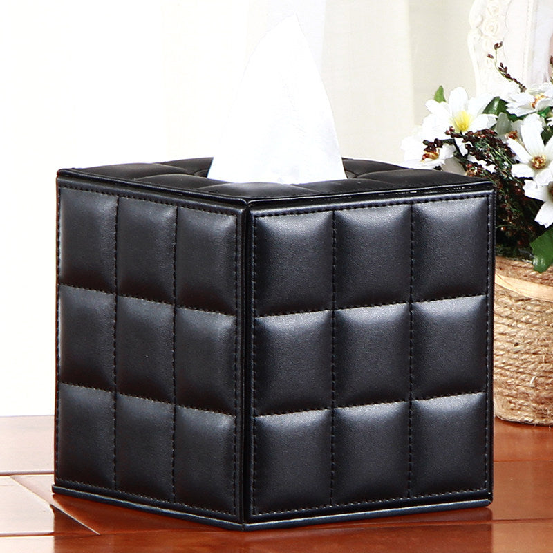 Multifunktionale Leder-Rollenpapierbox – Bild 5 | LuxeStyle
