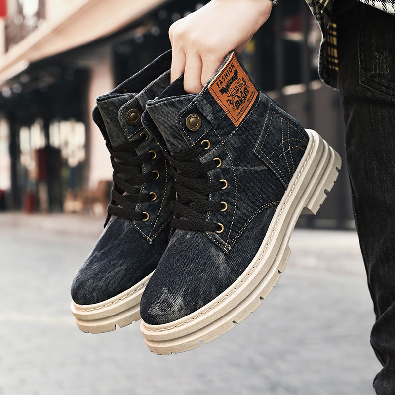 Herren-Stiefel, hoch, britischer Stil
