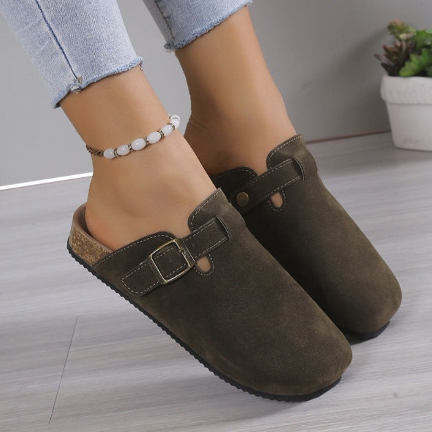 Roman Casual Half-Slipper Loafers