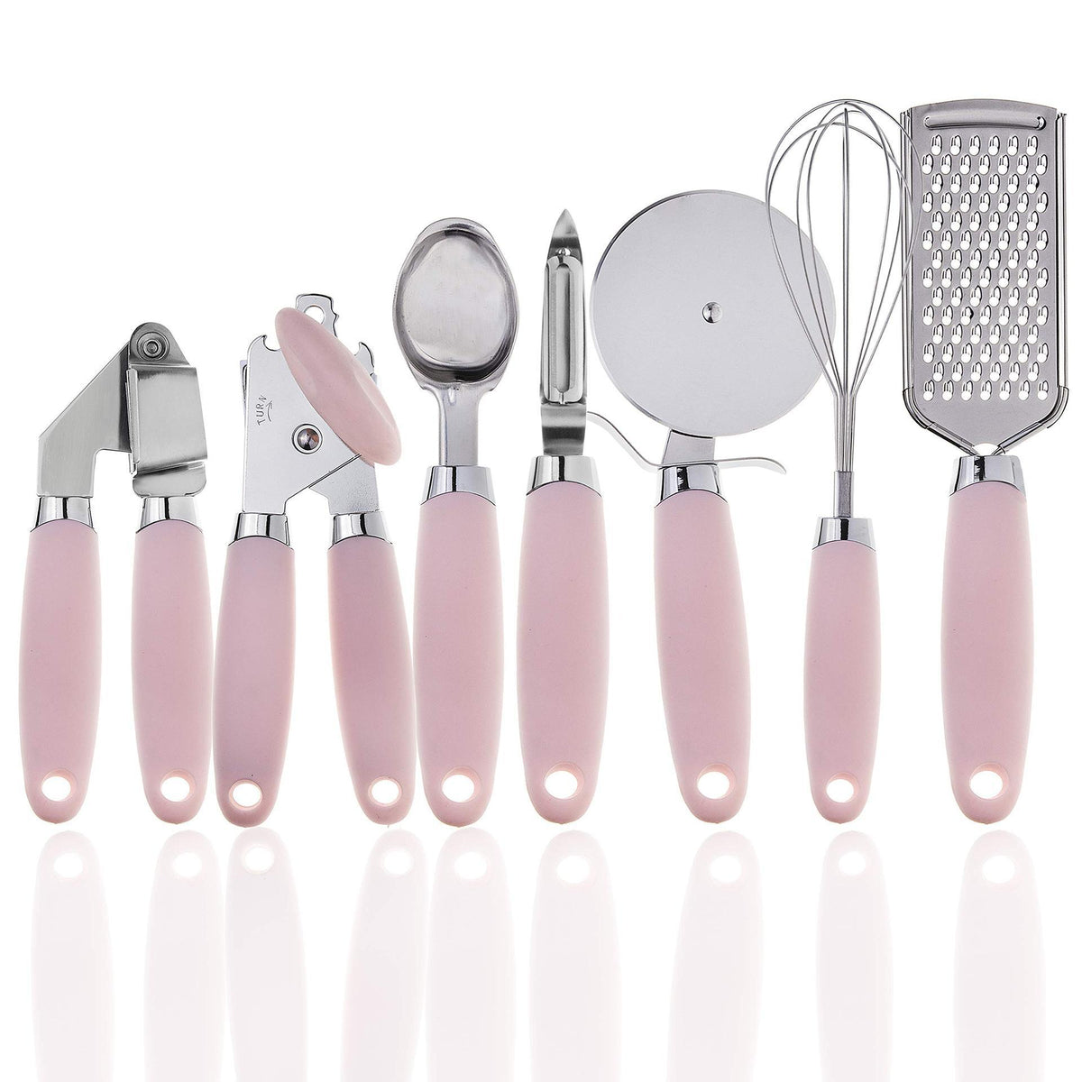 Küchenhelfer-Set aus Edelstahl – Bild 5 | LuxeStyle