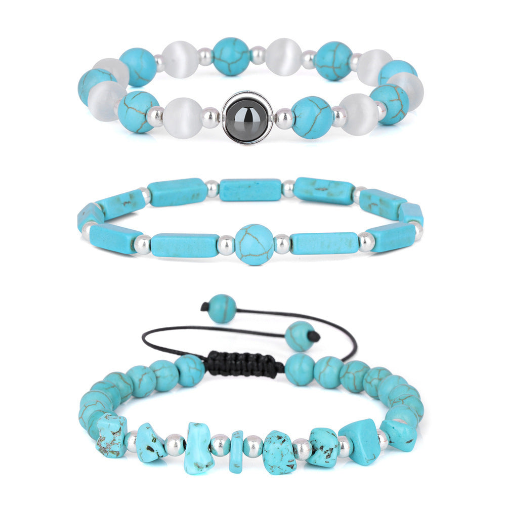 Armband-Set aus Naturstein – Bild 2 | LuxeStyle