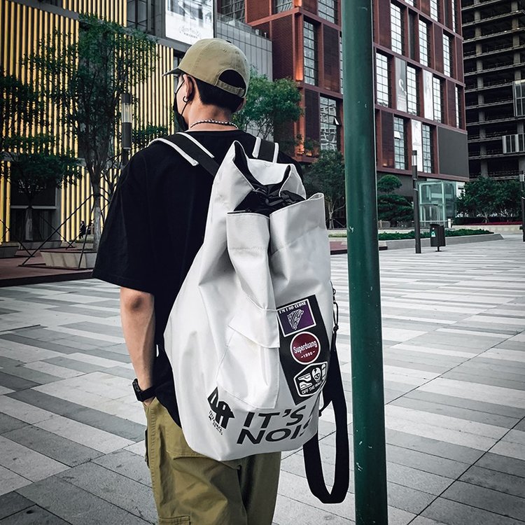 High Street Style Canvas Rucksack – Bild 9 | LuxeStyle