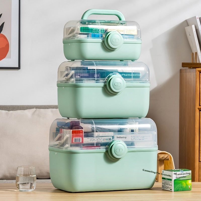 Grosse Familien-Medizinbox mit mehreren Fächern – Bild 4 | LuxeStyle