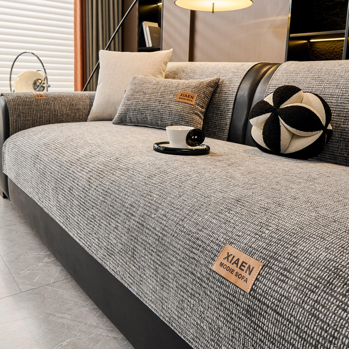 Chenille Sofa-Kissen 70×70 cm – Bild 2 | LuxeStyle