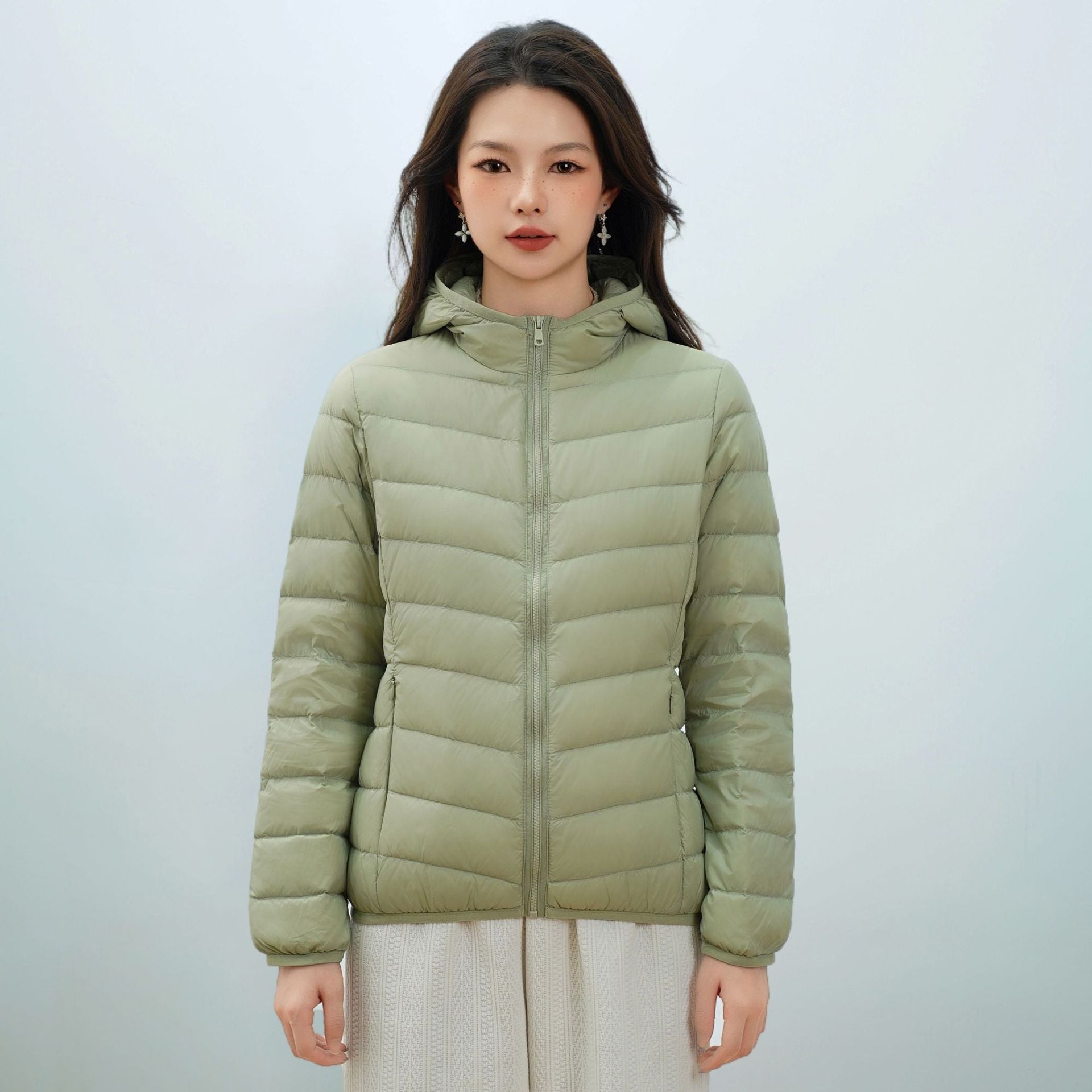 Leichte Daunenjacke für Herbst und Winter