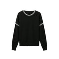 Damen Color-Block Pullover aus Wollmischung