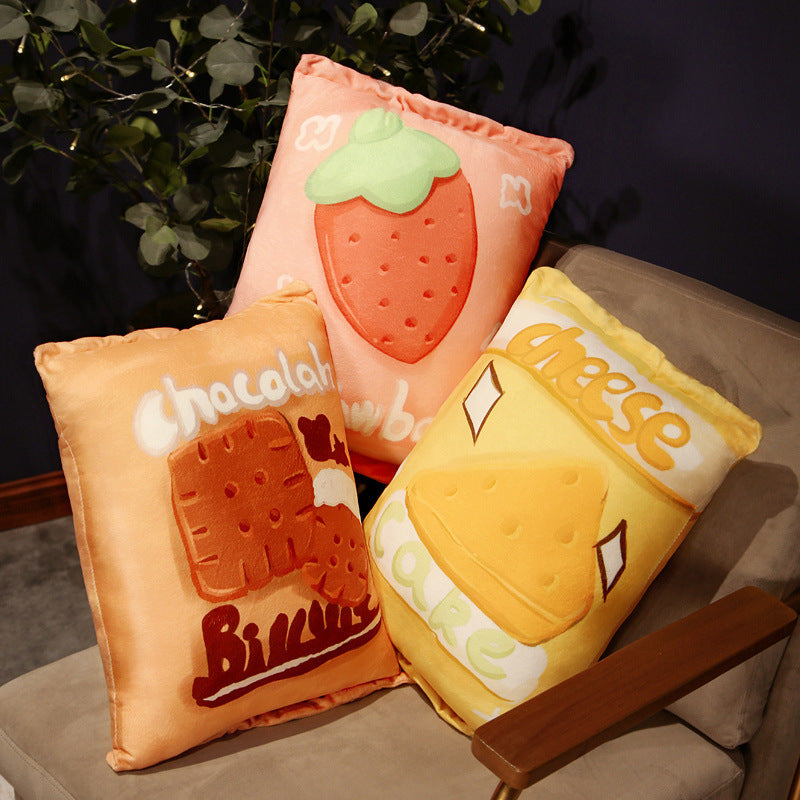 Kissen Cartoon Frucht Snack doppelseitig bedruckt – Bild 3 | LuxeStyle