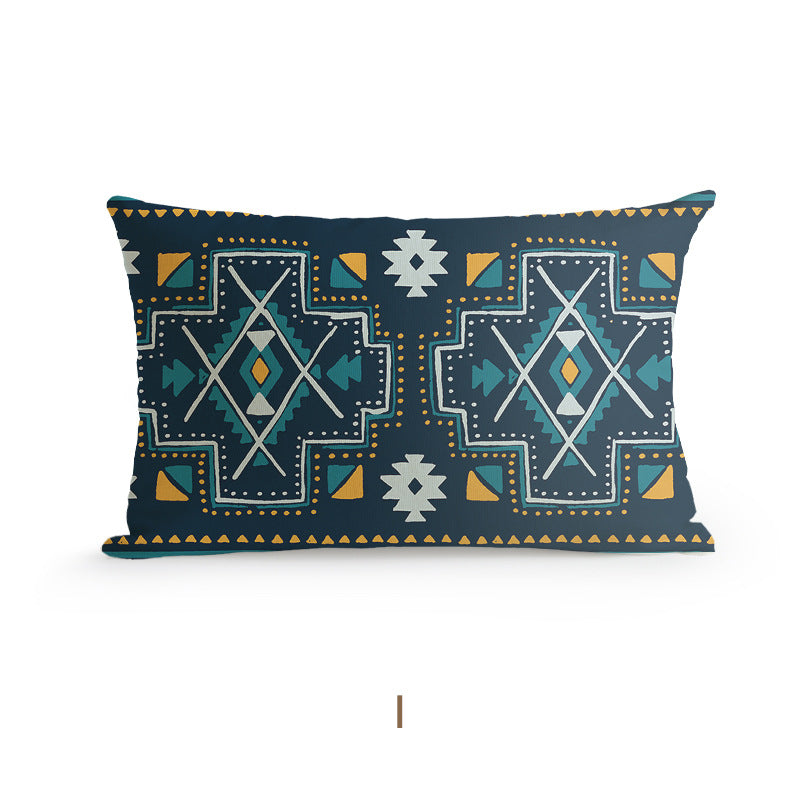 Boho-Kissenbezug mit Füllung
