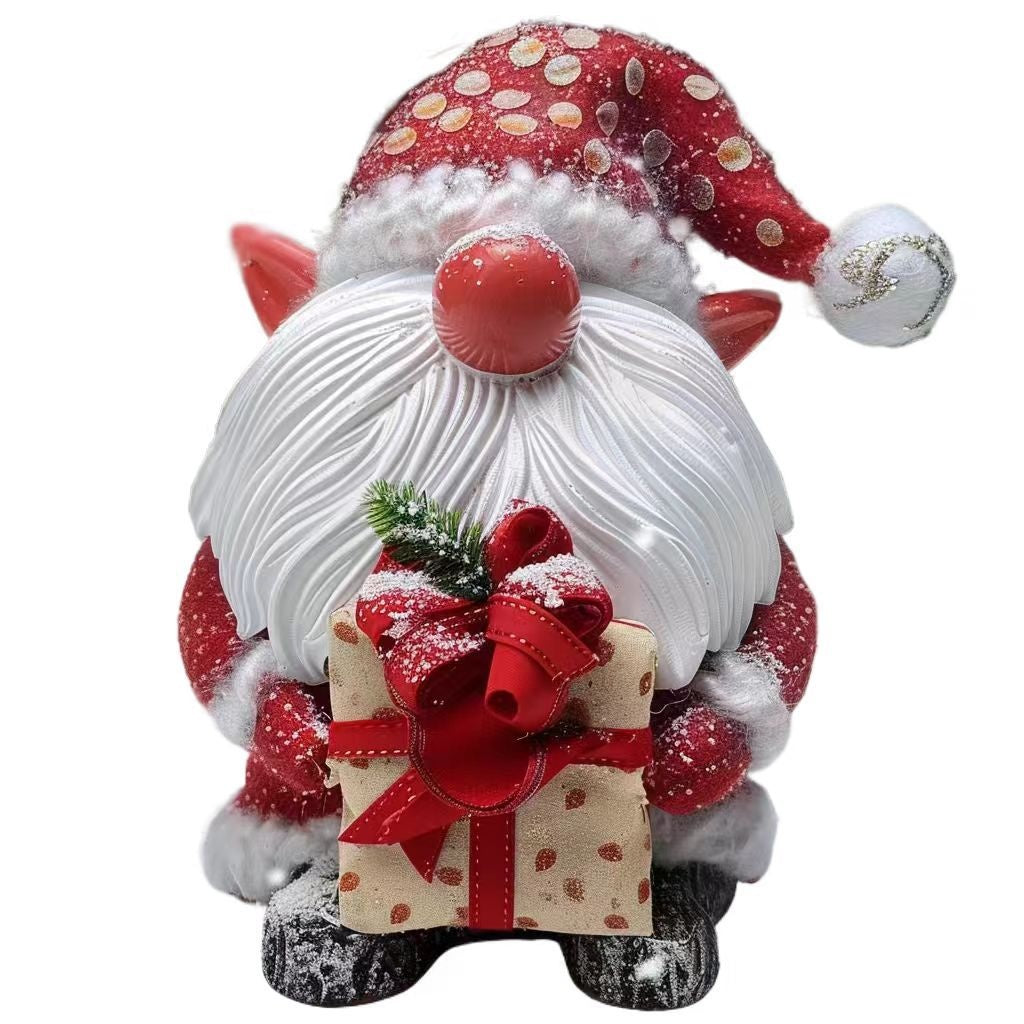 Weihnachts-Schneemann Deko-Figur | LuxeStyle