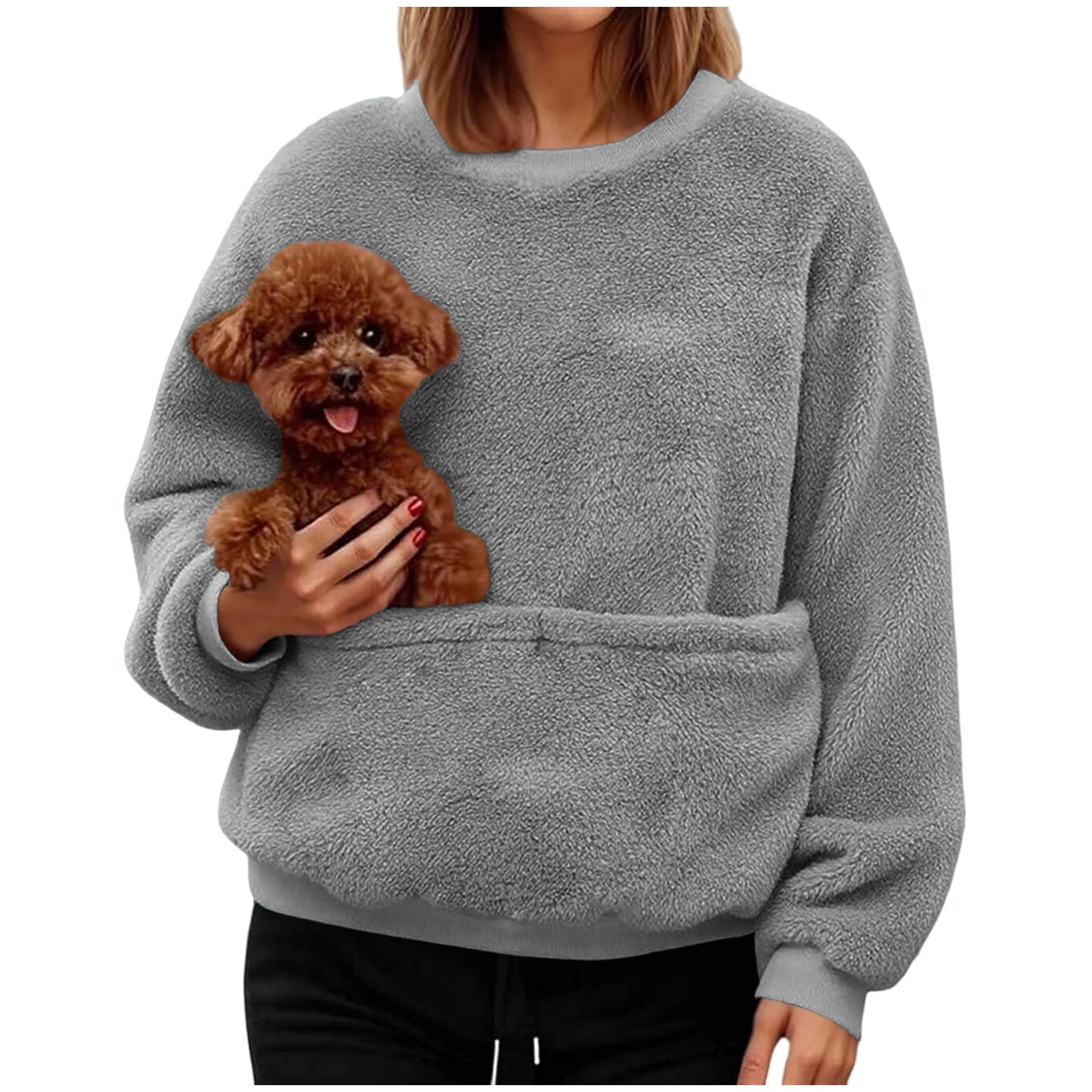 Freizeit Pullover Sweatshirt für Damen