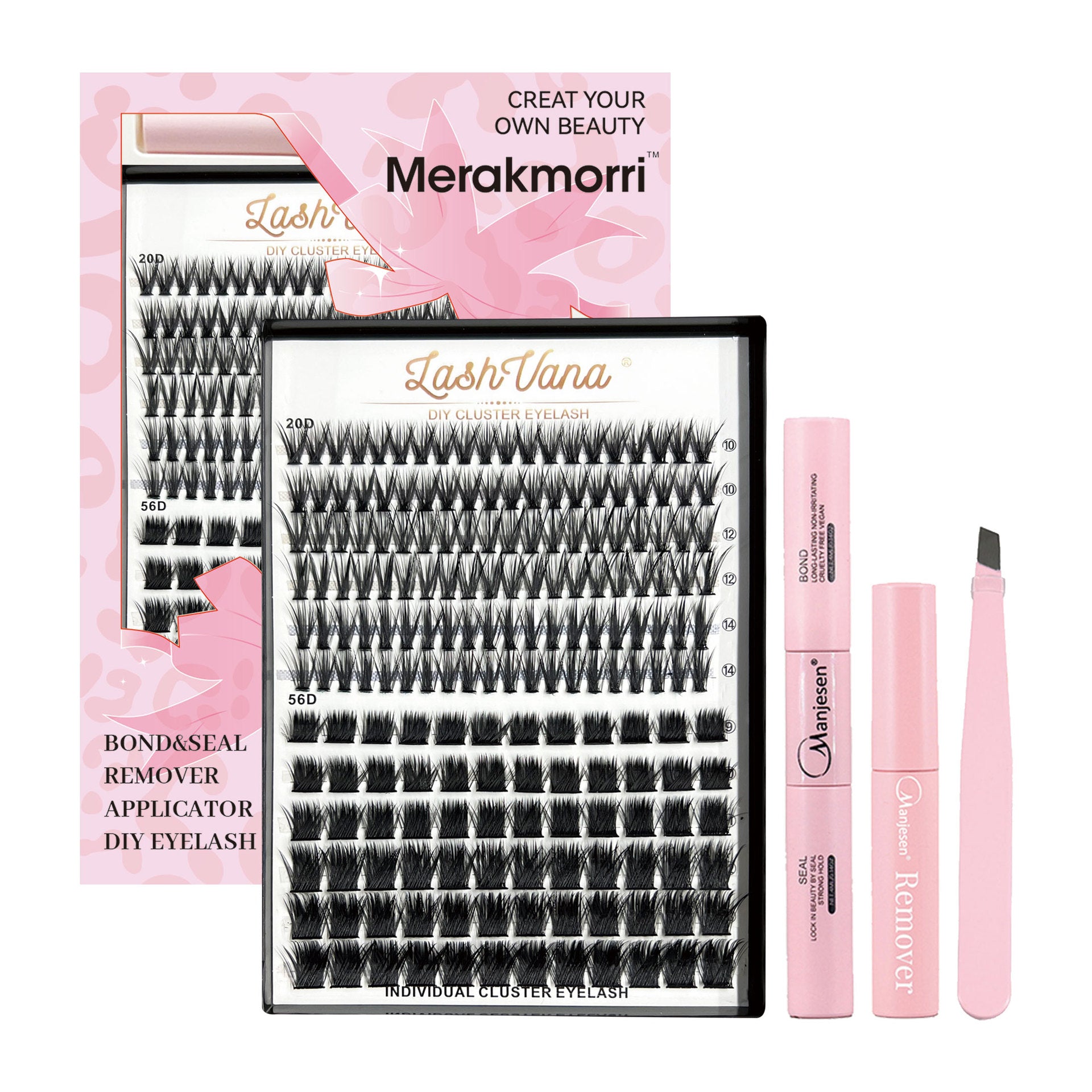 Wimpern Extensions Set