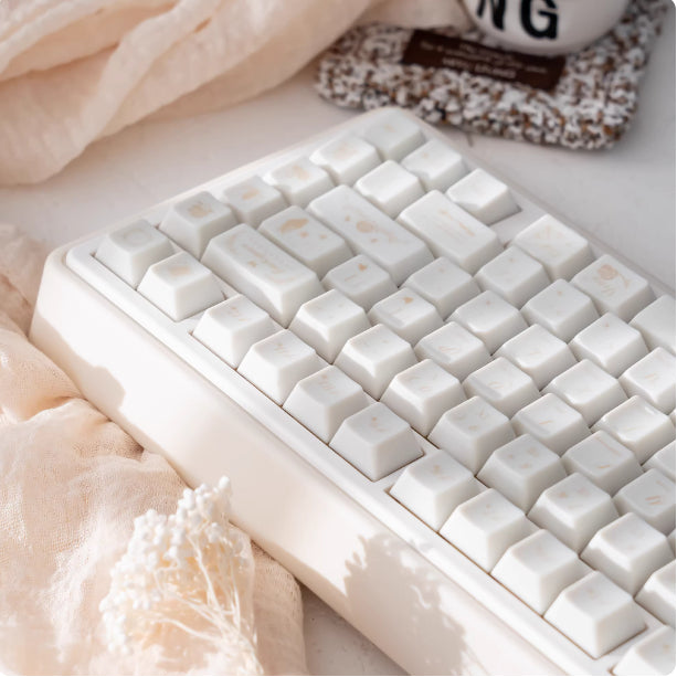 Tastatur-Tasten mit UV-Beschichtung