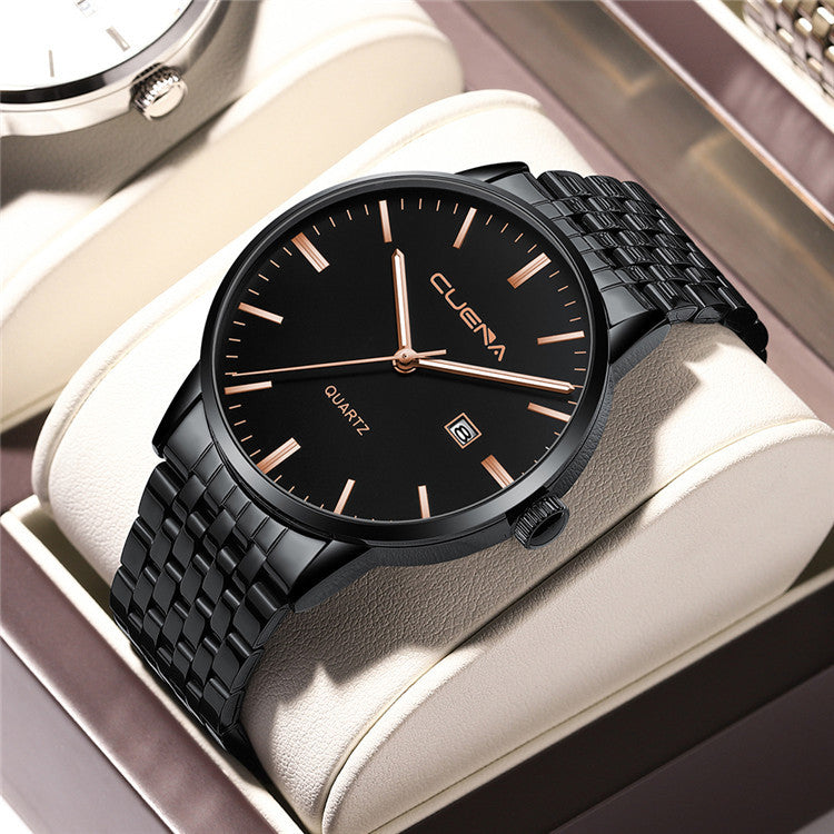 Herren Quarzuhr – wasserdicht, sportlich-elegant – Bild 5 | LuxeStyle