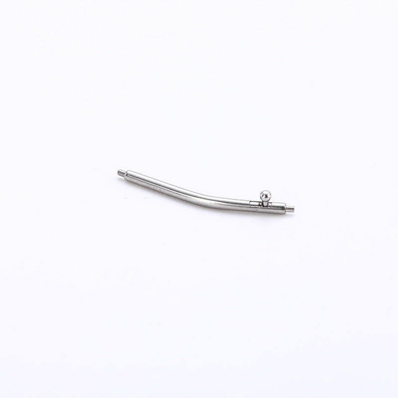 Gebogene Uhrenarmband-Federstege aus Edelstahl – Ansicht 5
