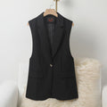 Elegante Slim-Fit Weste mit Split-Panel – Bild 1 | LuxeStyle