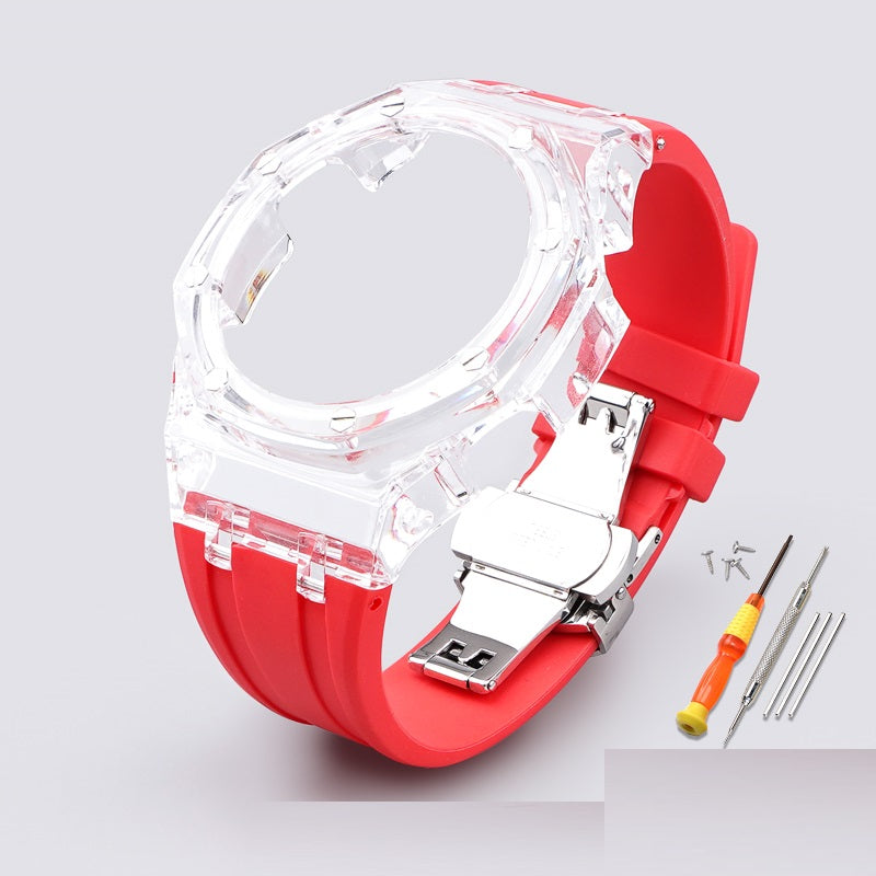 Uhrenarmband aus Kautschuk mit Zubehör – Bild 2 | LuxeStyle