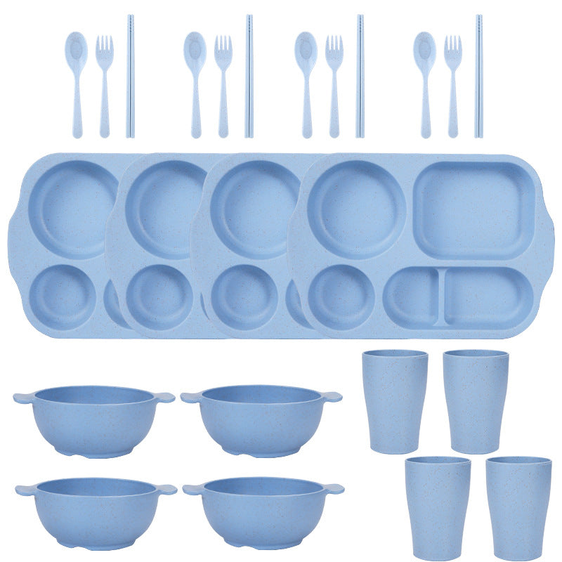 Wheat Straw Kinder-Geschirr Set