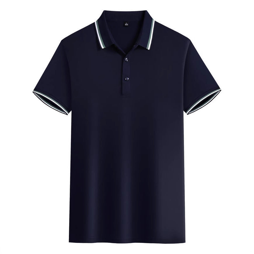 Kurzes Poloshirt für Herren – Bild 4 | LuxeStyle