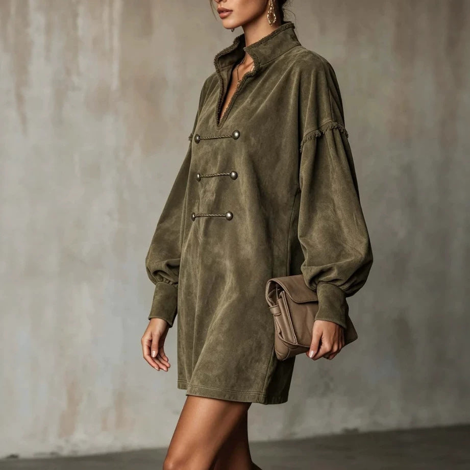 Damen-Minikleid im Retro-Western-Stil – Bild 2 | LuxeStyle