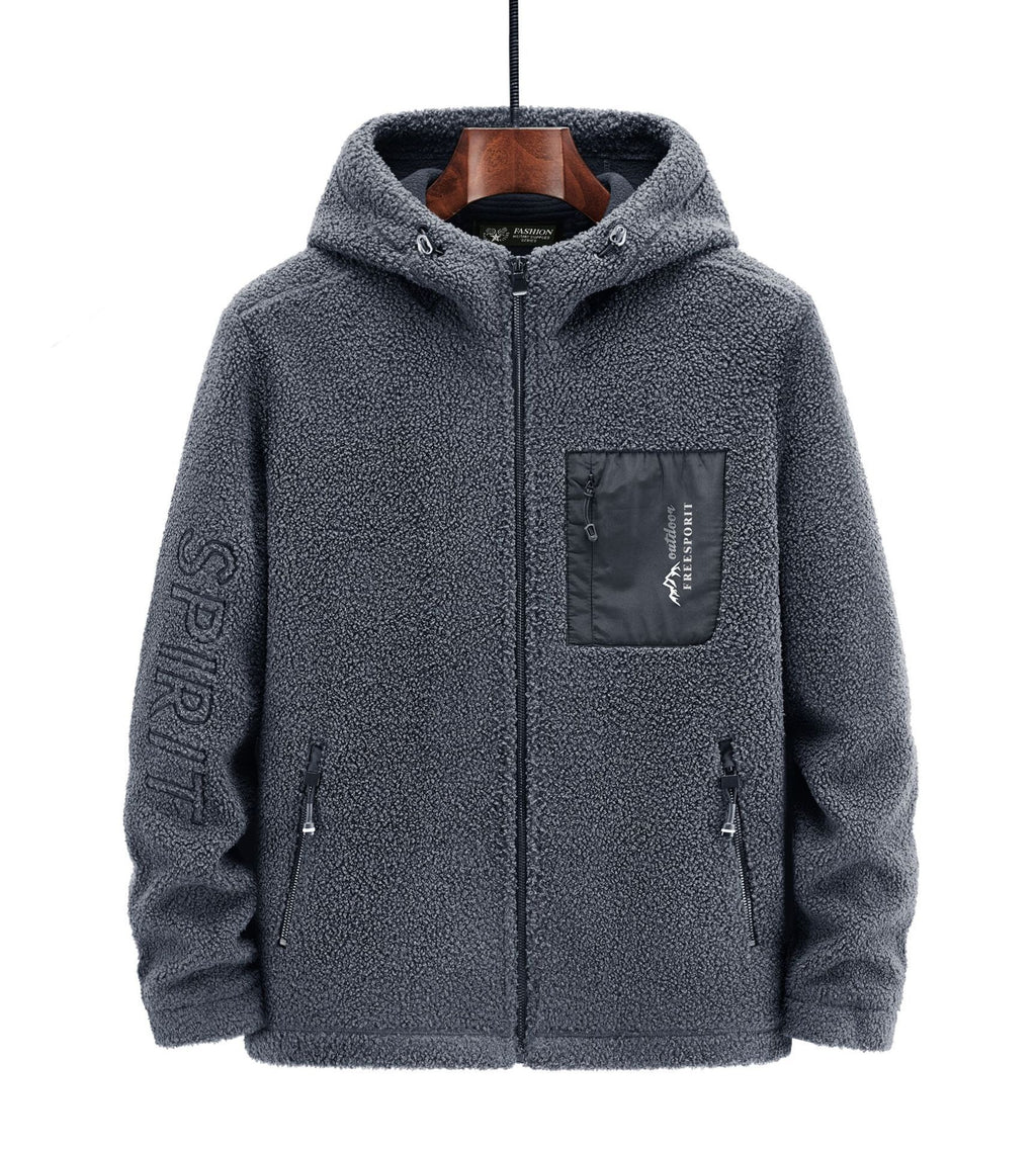 Herren-Fleecejacke gefüttert – Bild 3 | LuxeStyle