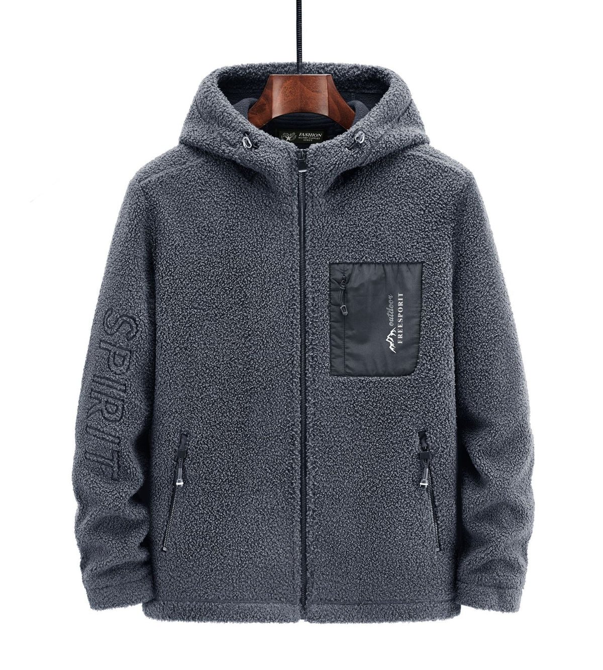 Herren-Fleecejacke gefüttert – Bild 3 | LuxeStyle