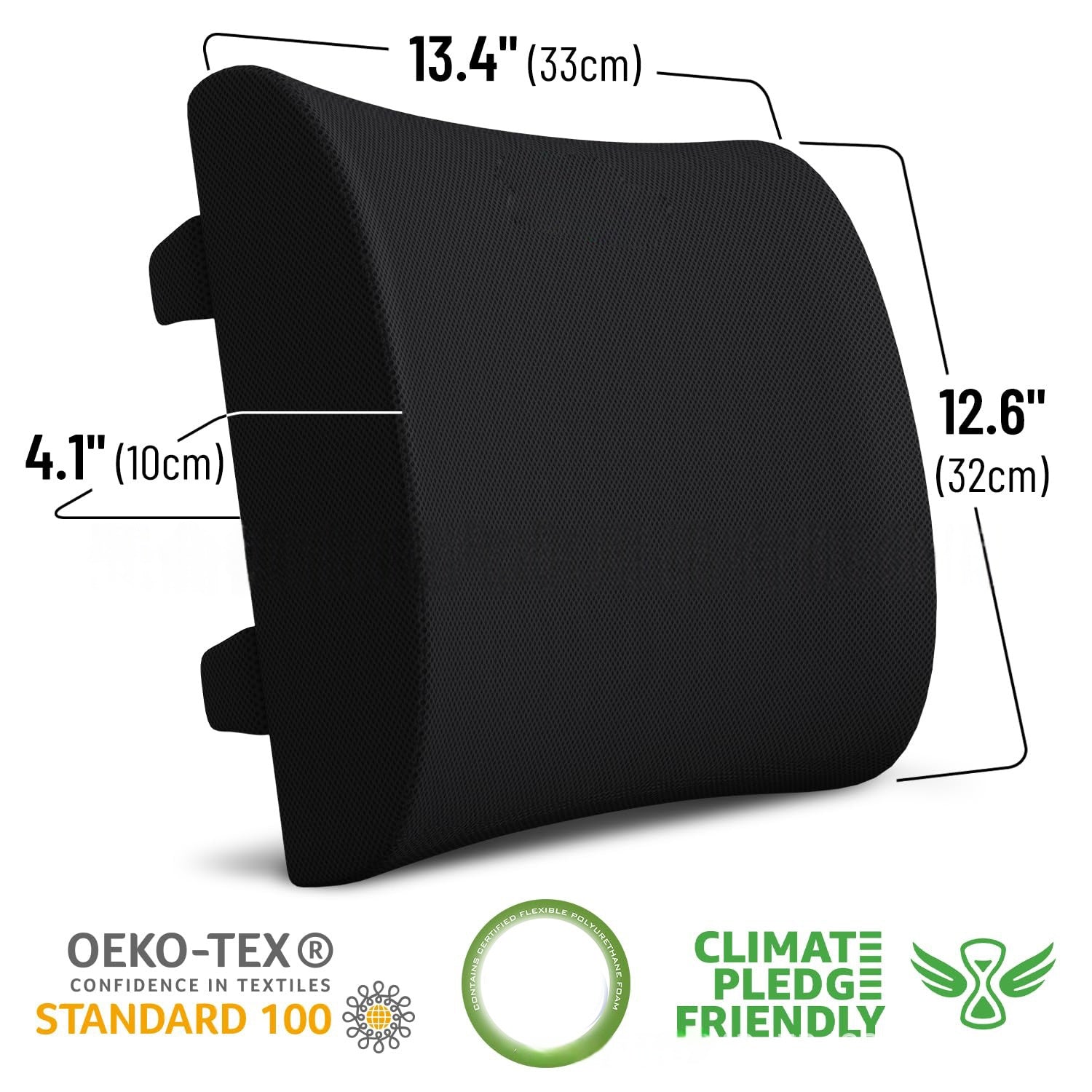 Memory Foam Rückenkissen für Bürostühle – Ansicht 5
