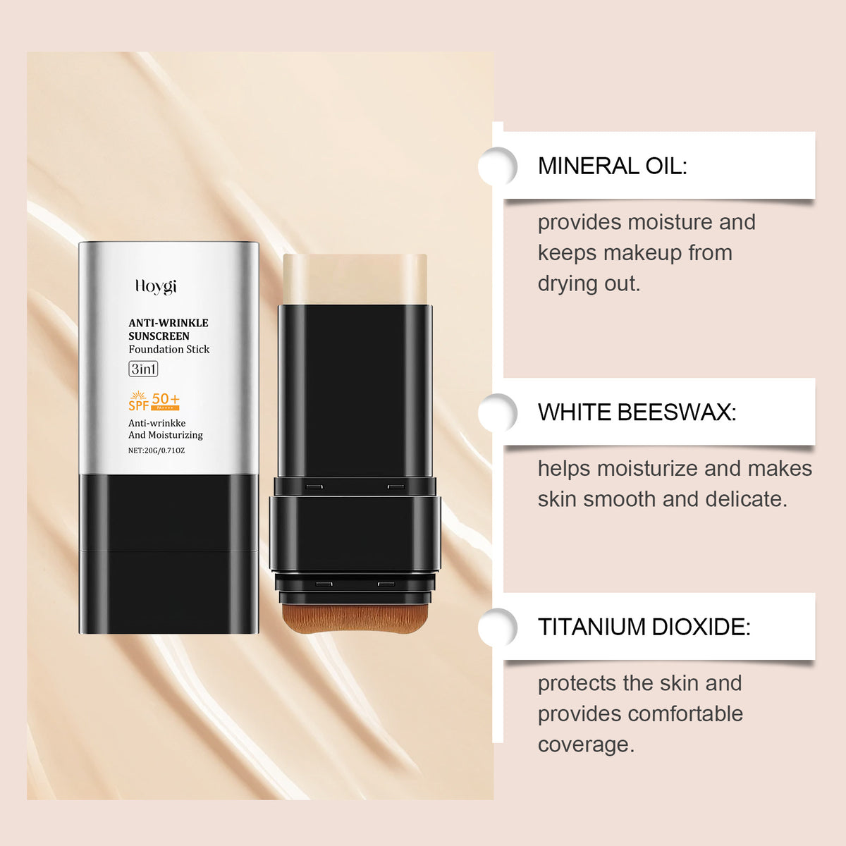 Feuchtigkeitsspendende Stick Foundation – Bild 7 | LuxeStyle