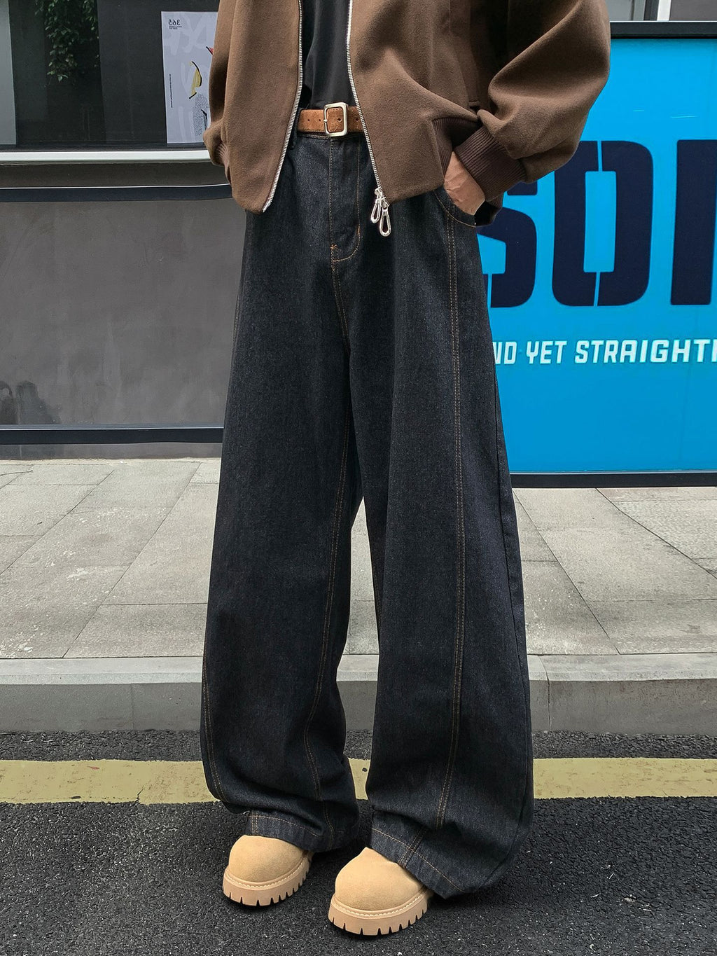 Bootcut Jeans im Retro-Stil für Herren