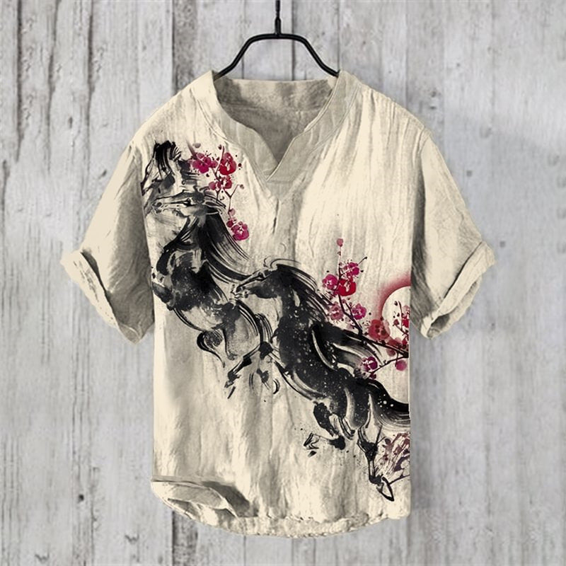 Herren Langarmshirt mit 3D-Streifenmuster – Bild 3 | LuxeStyle