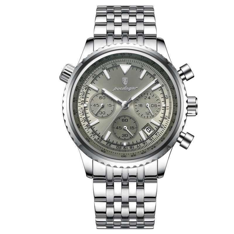 Herren-Armbanduhr aus Leder